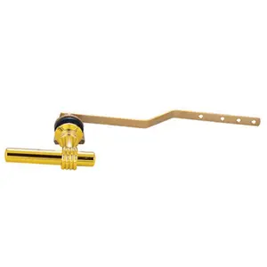 212 MAIN Kingston Brass Milano Tank Lever - Polished Brass, Household Appliance Part for Doorknob Compatibility