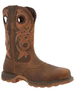 Durango Men's Men'S Saddle Waterproof Western Work Boot Composite Toe - Ddb0365