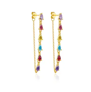 .925 RAINBOW DROP E. .925 RAINBOW DROP E.