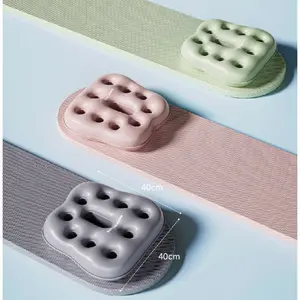 Portable Square PVC Inflatable Seat Cushion, Home Heightening Pad, Non-Slip Office Chair Mat, Comfortable and Durable