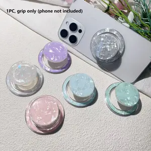 High-Quality Shell Pattern Magsafe Magnetic Phone Stand Mount, Secure Grip & Stable Support, Style, Perfect Gift for Girls & Friends, Phone Mount Holder, Magnetic Mobile Mount, Magnetic Smartphone Holder
