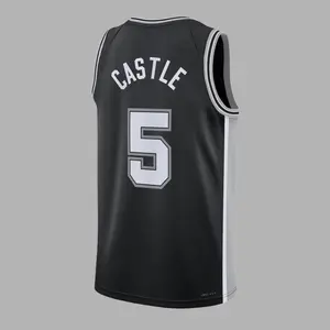 Stephon Castle #5 City Edition Swingman Jersey 2025/26 Men's Basketball Fan Apparel