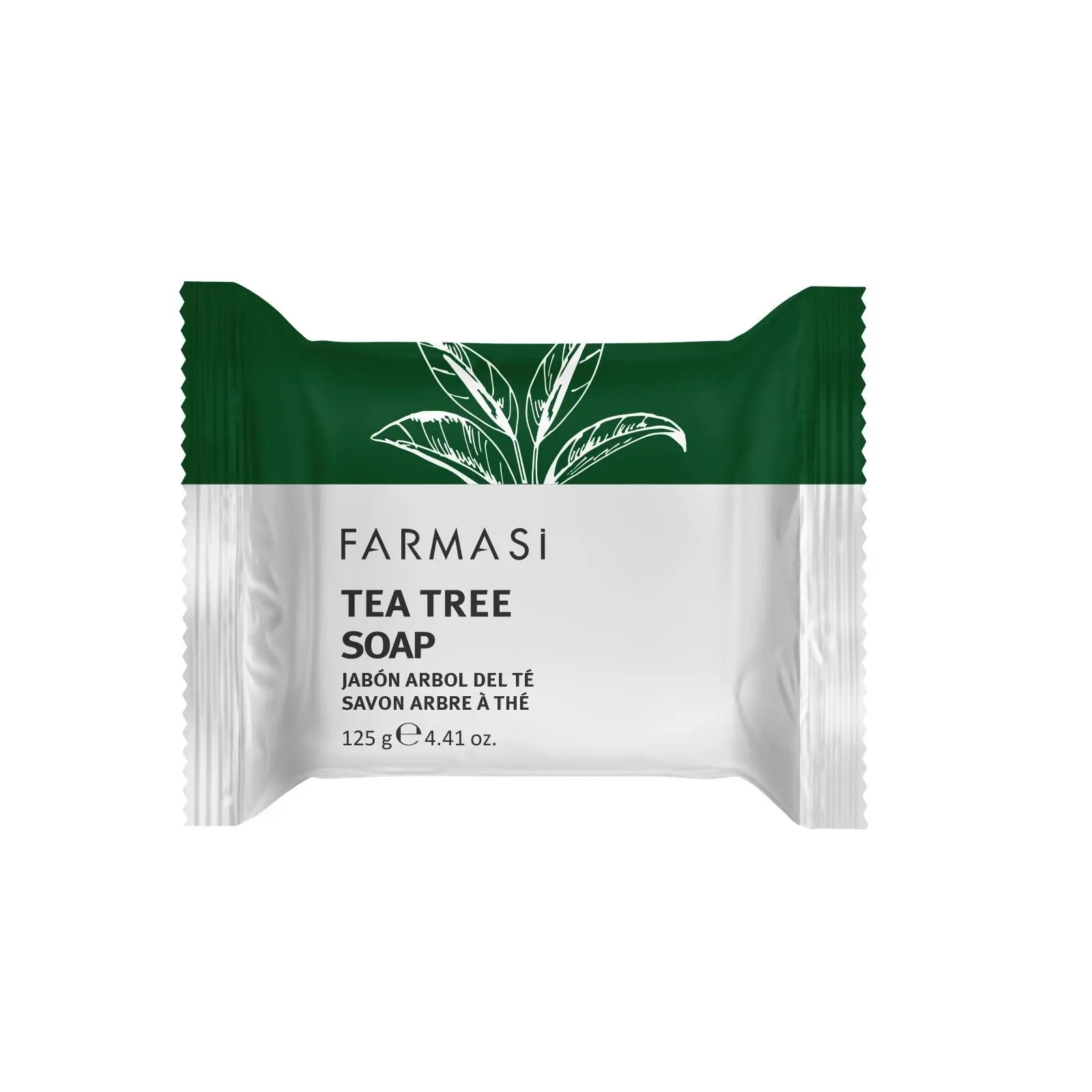 Farmasi Tea Tree Bar Soap 125g - Natural Skin Care for Gentle Cleansing and Hydration