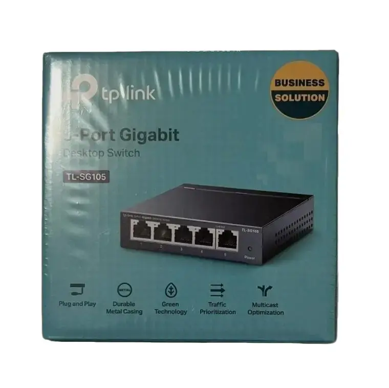 TP-Link TL-SG105 5-Port Gigabit Desktop Switch