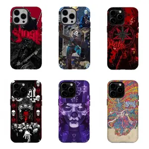 Ghost Band Double-layer durable phone Cases For iPhone 17 16 15 14 13 12 Promax Pro Plus, hard shell protection ,Unique design,best Gift