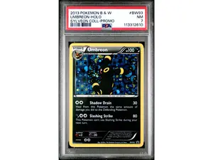 2011 Pokemon Black and White Sylveon Collection Holo Umbreon #BW93 PSA 7