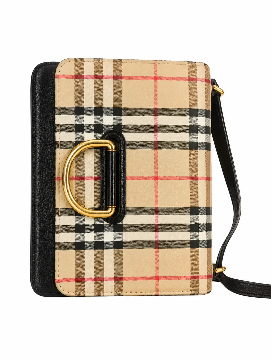 Pre-owned BURBERRY Vintage Check TB Small Crossbody Bag