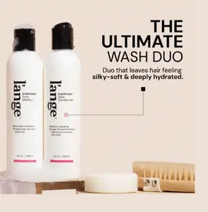L'ANGE HAIR - Everyday Daily Shampoo and Conditioner Set | Gentle Cleansing for Lightweight Hydration | Refreshes & Balances Scalp | Hair Strengthening for Soft, Healthy-Looking Hair | Enhances Shine & Smooths Strands | for Women & Men