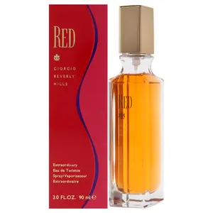 Red by Giorgio Beverly Hills for Women - 3 oz EDT Spray Red by Giorgio Beverly Hills for Women - 3 oz EDT Spray