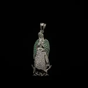Dije de la Virgen de Guadalupe de PLATA 925