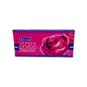 Satya Fresh Rose Dhoop Sticks Aroma Incense