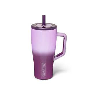 BrüMate Era 30oz Tumbler with Handle and Straw | 100% Leakproof Insulated Tumbler | Keeps Ice 24+ Hours | Cup Holder Friendly Base