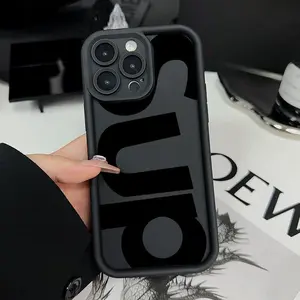 "Soft Silicone Shockproof Phone Case, Anti-Scratch Protective Cover Compatible with iPhone 11-17 Series "