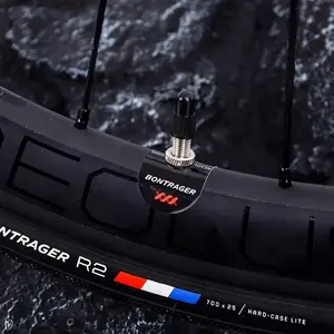 3PCS/SET "BONTRAGER Professional Street Cool Sticker (Red-black brand element + skateboard/car door fit) Street cool sticker Adds cycling professional trendy vibe For street style fans"