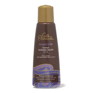 Silk Elements Strength 'n Silk Coconut Glossing Polish, 6 OZ, All Hair Types