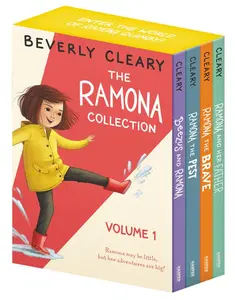 The Ramona 4-Book Collection, Volume 1: Beezus and Ramona, Ramona and Her Father, Ramona the Brave, Ramona the Pest (Ramona) by Beverly Cleary||Jacqueline Rogers [Paperback Book]