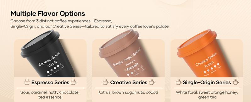 Quickshot 100% Arabica Cold Brew - 9 Flavorful Espresso Caps!  Single-Origin & Freeze-Dried for Maximum Freshness