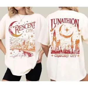 Lunathion Crescent City Shirt, Bryce Tattoo, Bryce Quinlan Merch Sweatshirt, Crescent City Sjm Merch Hoodie, Unisex Sweater Pullover Tee