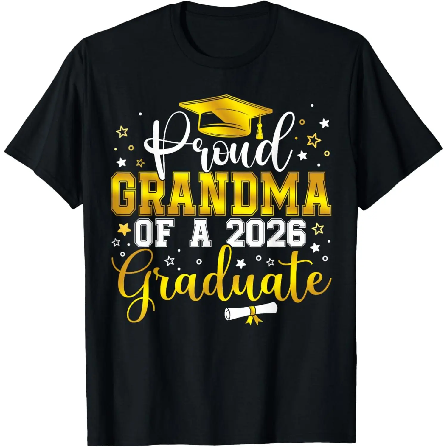 Proud Grandma of a Class of 2026 Graduate Senior Graduation T-Shirt