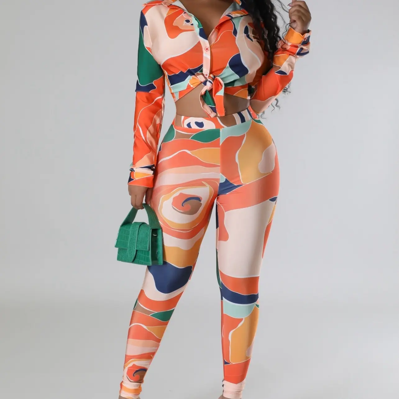 Bodied Electrify Legging Set