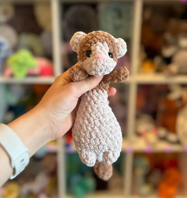 Crochet Ferret Creature Handmade Lover Birthday Gift Crochet Ferret Creature Handmade Lover Birthday Gift