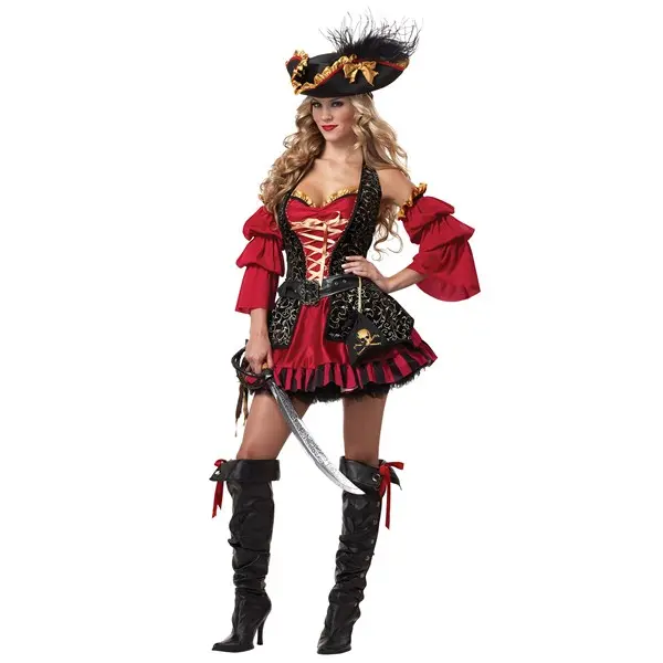 Sexy Plus Size Spanish Pirate Costume