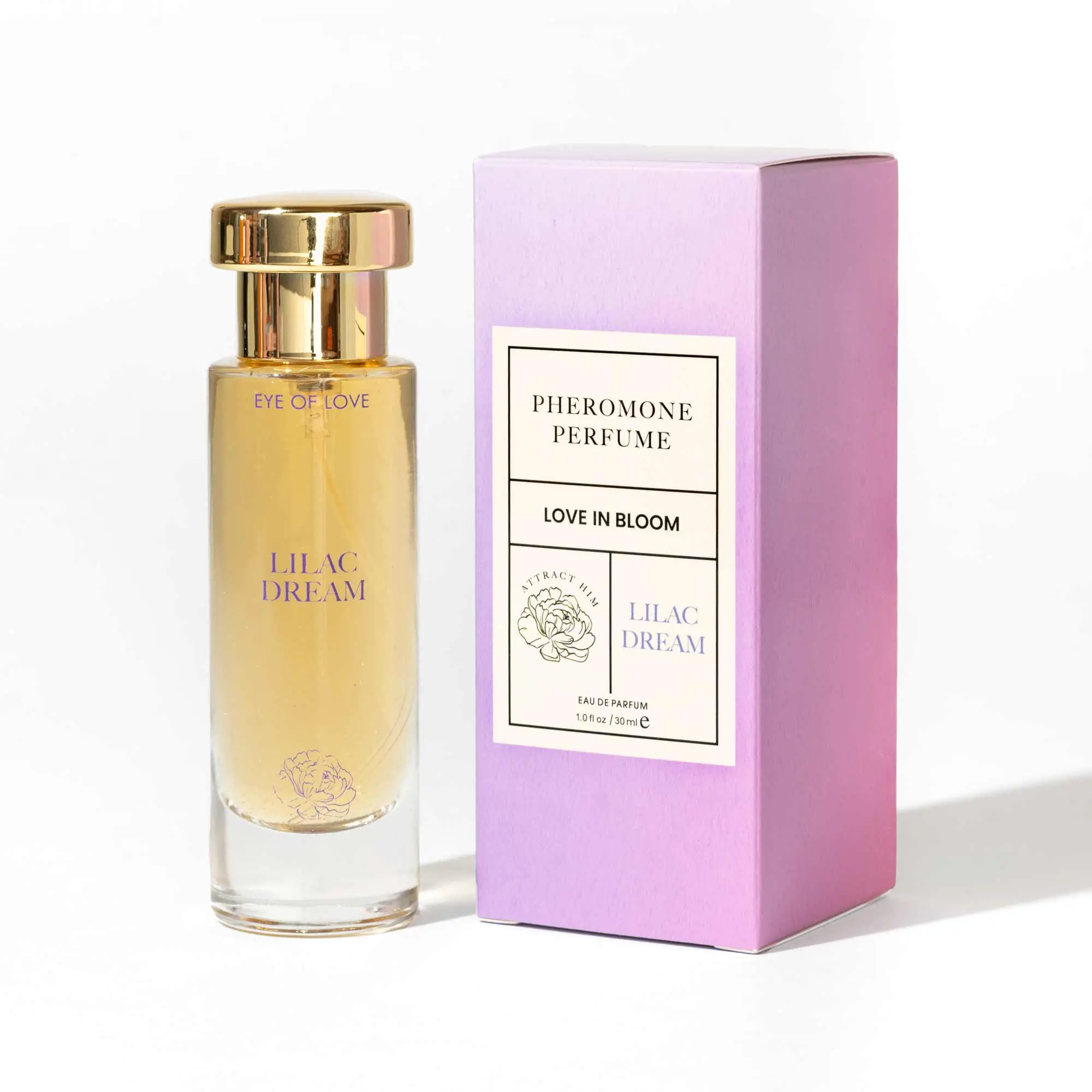 Bloom Lilac Dream Pheromone Perfume – Estratetraenol to Attract Him – Vanilla & Musk – 10ml / 30ml