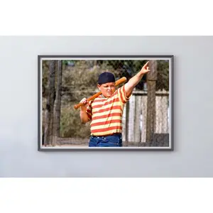 The Sandlot Baseball Movie Poster, Ham Porter, Funny Wall Art, Vintage Print, Kids Bedroom Decor, Sports Poster, Printable