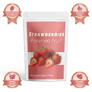 3 Packs of Premium Dried Strawberries Soft Chewy and Delicious Real Fruit Snack Naturally Flavored No Added Preservatives Made with High-Quality Strawberries Gently Dried Perfect for On-the-Go Snacking Lunchboxes or a Sweet Treat
