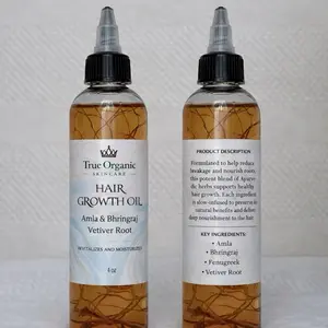 Hair Growth Oil - Haircare Treatment for Enhanced Hair Growth - 30ml Vegan-Comfortable Formula