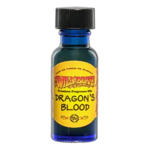 1x Wild Berry Dragon's Blood Oil - Home Fragrance Scented Aromatherapy Essential Perfume Diffuser Burner Smudge Incense Alternative Spiritual Meditation Ritual Yoga Relaxing Long Lasting Natural Odor Eliminator Room Decors New 1ct
