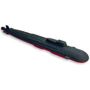 S815 Deep Shadow Stealth Submarine – 12-Inch Modern Attack Submarine Display Model – Sleek Dual-Tone Tactical Hull – Detailed Naval Collector’s Edition