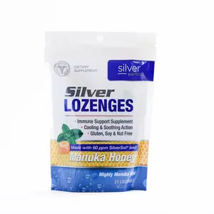 Silver Biotics Manuka Honey Lozenges | Immune Support with Patented Nano-Silver Technology