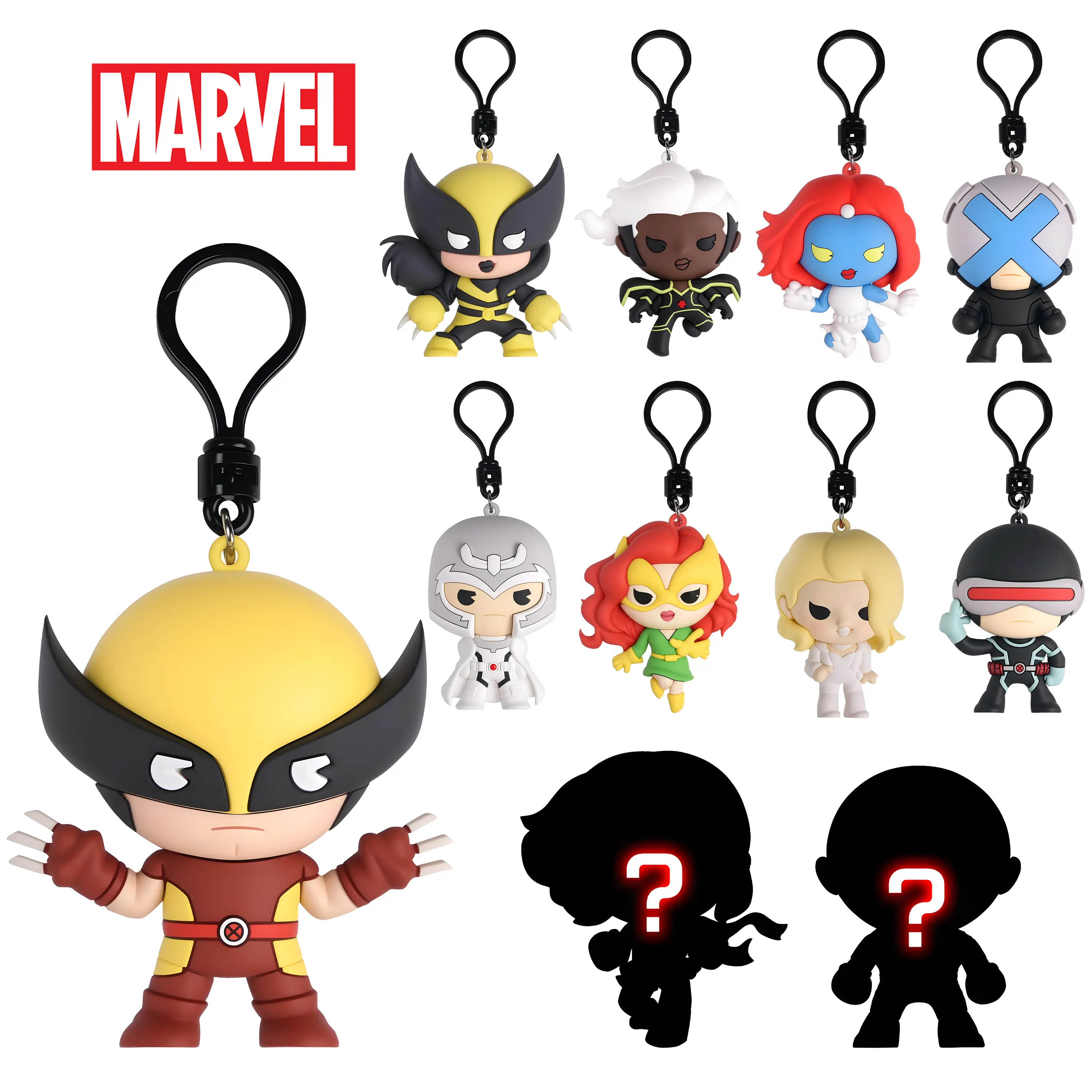 Marvel X-Men Series 3 Mystery Character Blind Bag Vinyl Keychain by Monogram