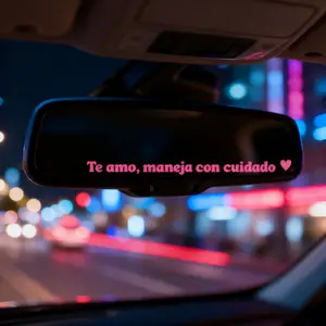 Inspirational Car Stickers Te Amo Slow Down Truck & Auto Body Decorative Decals, Universal Car Sticker, Motivational Quotes for Cars and Trucks