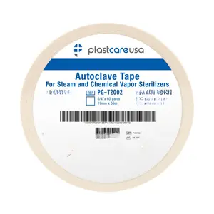 10 Rolls Autoclave Tape 1" x 60 Yards, Sterilization Indicator Tape for Steam and Chemical Vapor Sterilizers *Bulk Special*