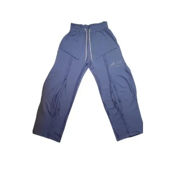Allure Ladur Menswear Exposed Seam Joggers Trouser Pants - Cotton Material