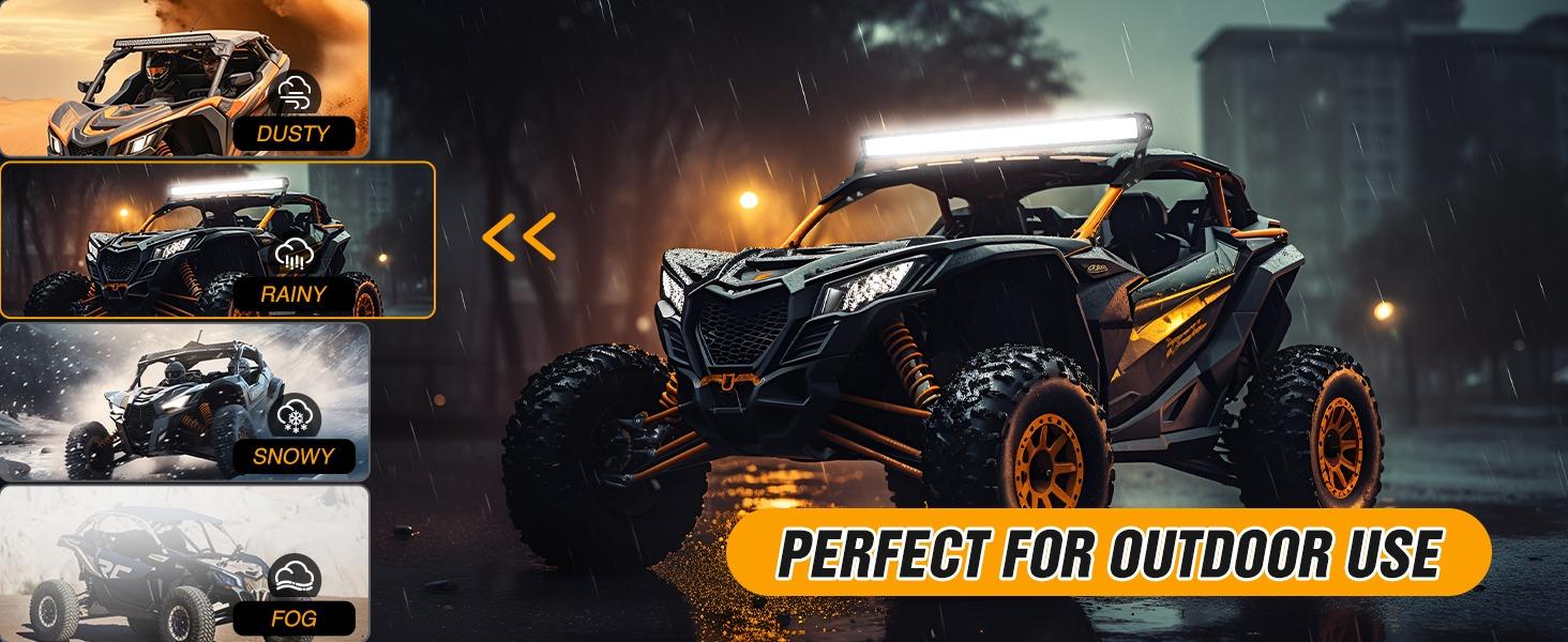 Nilight Light Bar Mounting Brackets for 50 Inch Straight Lights UTV Roof Upper Windshield Compatible with Can-am Maverick X3 MAX DS RS MR Turbo R 2017 2018 2019 2020 2021 2022 2023 2024