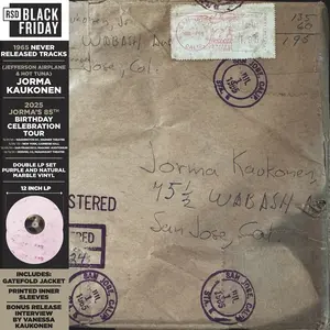 Jorma Kaukonen - Wabash Avenue: 1965 never released tracks  [VINYL RECORD - LP] Black, Colored Vinyl, Gold