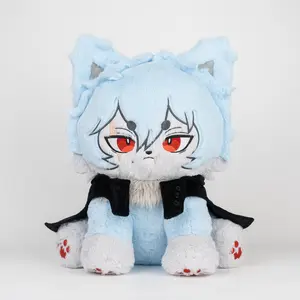 PLUSHSHOP 17in Tumormeow Plushie, Cuddly Stuffed Animal, Soft Adorable Stuffed Collectible Toy, Restocked Item