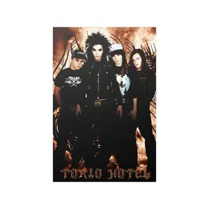Tokio0 Hotel Poster - Rock band vintage Poster No Frame