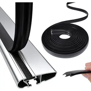 Rubber Strip for  Roof Rack Crossbar 11.25Ft/135 inchs, Reduce Wind Resistance and Noise , Compatible with  Model 3/Cybertruck/Pioneer Platform/VW/Volvo/Thule WingBar/Aeroblade