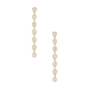 Lili Claspe Cici Duster Earrings in Gold