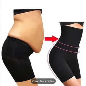 Shapewear For Women Tummy Control Shorts. Lady Shaping Bodysuit, High Waist Panty, Mid Thigh