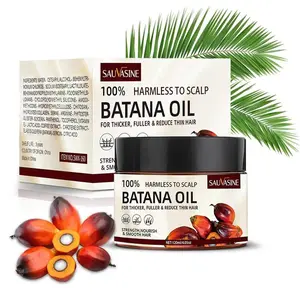 100% Pure Batana Oil for Hair Growth, Cold Pressed Organic Authentic Oil from Honduras, Unrefined Hair Loss Treatment, Repairs Damage & Boosts Thickness,Reduces Frizz & Enhances Natural Shine