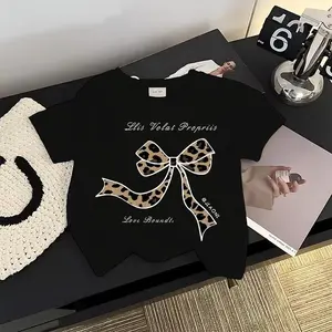 [Deal Flash BXP] (COD) Baju-T Kartun Kanak-kanak Uniseks, 100% Kapas, Lengan Pendek & Selesa, Sesuai untuk 3-15 Tahun (90-150sm), Tee Lelaki & Perempuan, Pakaian Kanak-kanak, Bajet -Mesra