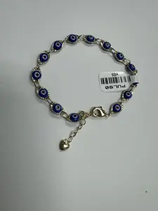 14K GOLD FILLED EVIL EYE BRACELET
