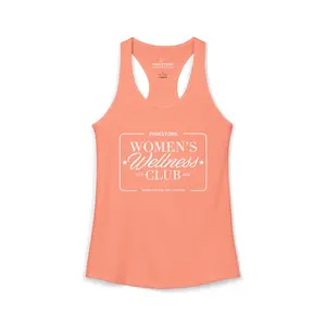 Pink Stork Women's Wellness Club Tank | Multiple Colors Available | Women's Ideal Racerback Tank | Limited Edition
