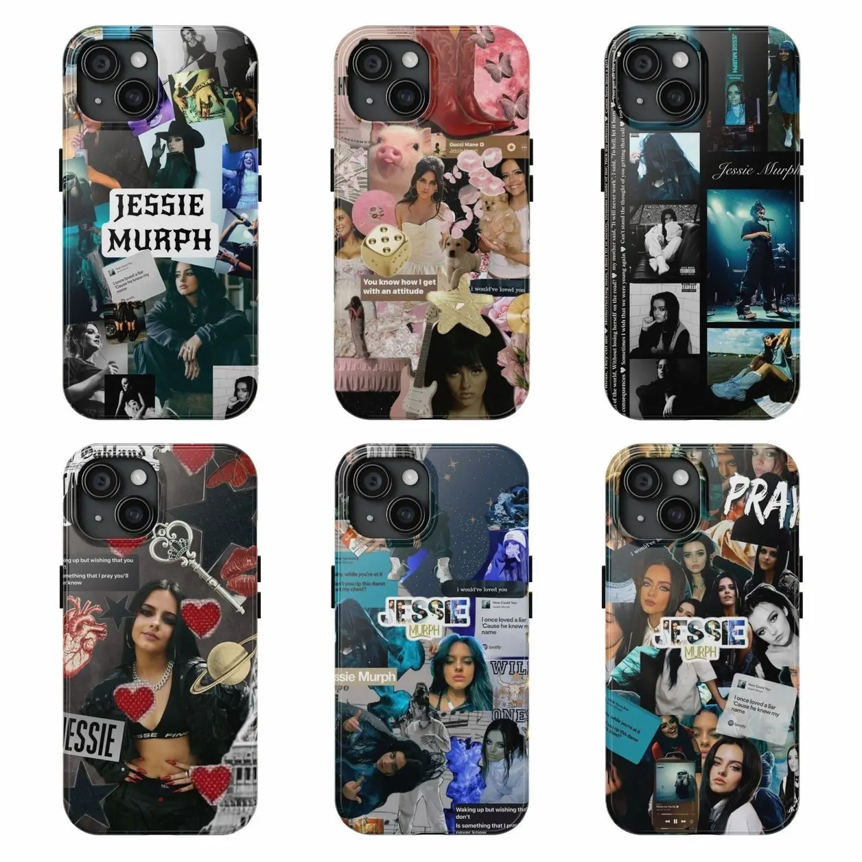 Jessie Murph Phone Case For iPhone And Samsung Emotional Pop Country Vibe Fan Favorite Music Lover Gift E