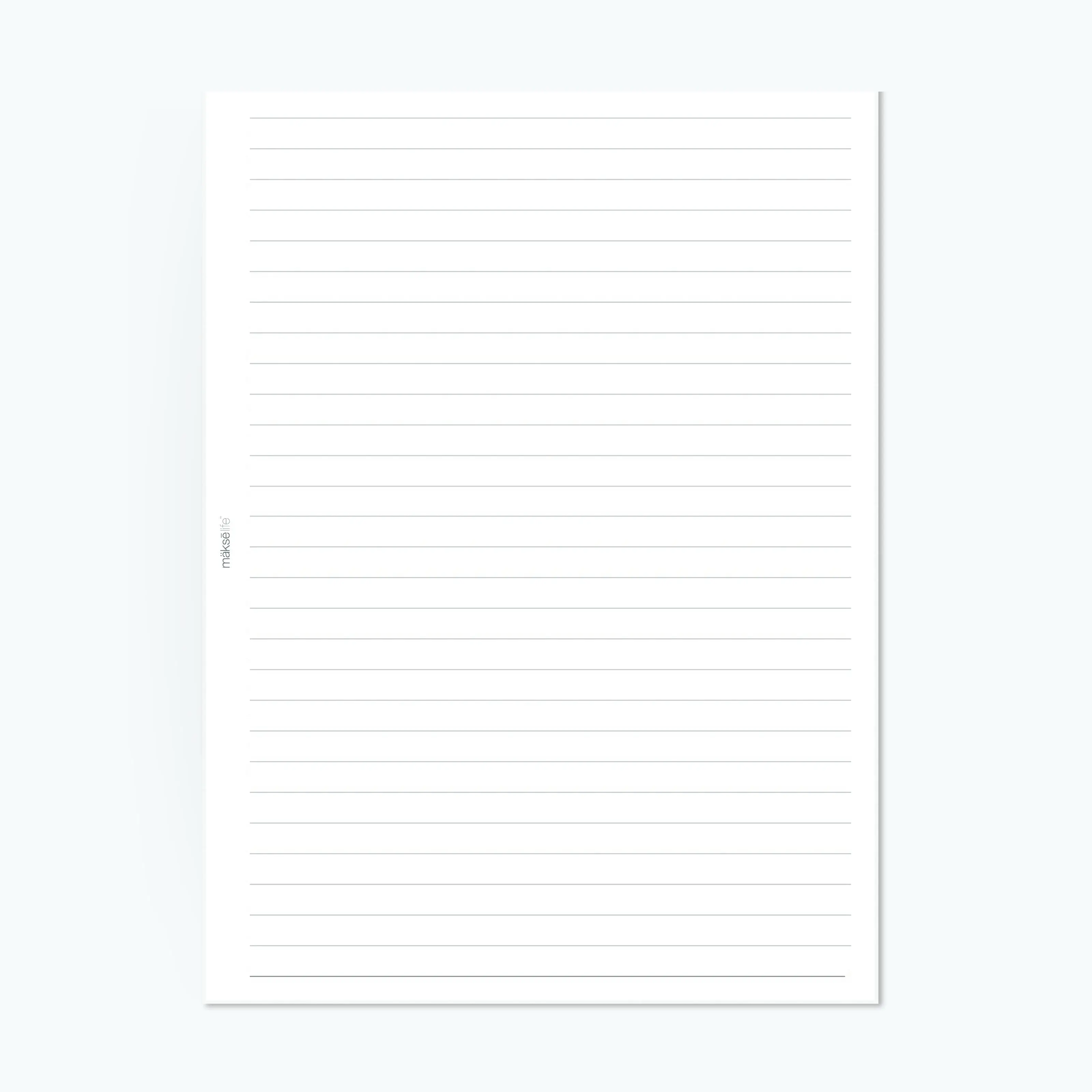 A5 Lined Inserts